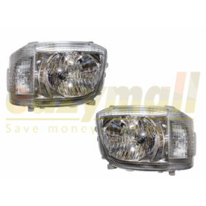 HEAD LAMP CRYSTAL KDH 2010 HID AB-322 2PCS