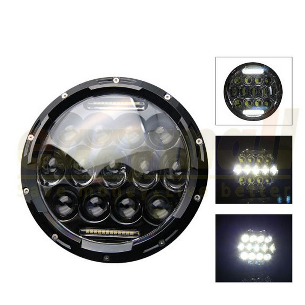 HEAD LIGHT SEAL BEAM DRL 13LED 2/PCS
