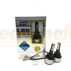 LED HEAD LIGHT BULB V8 6K H3-1 SET (KAIER)
