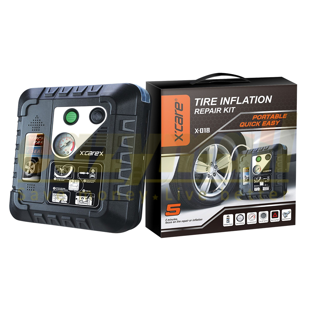 Quick EASY Flat Tyre repair system Portable Tire Repair System Eazymall