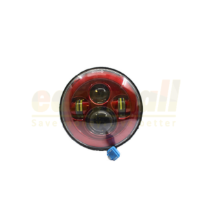 ROUND MODIFIED SEAL BEAM RED 1 PAIR