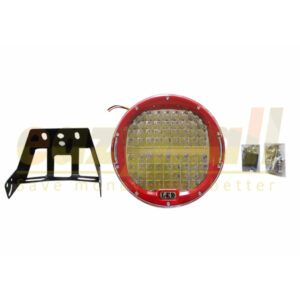FOG LAMP LED BIG 9 INCHES RED