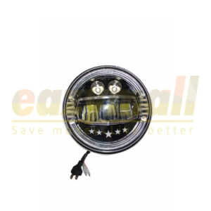 HEAD LIGHT SEAL BEAM 5 STAR ROUND NEW 2022 2PCS